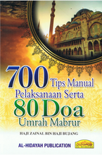 Load image into Gallery viewer, 700 Tips Manual Pelaksanaan Serta 80 Doa Umrah Mabrur
