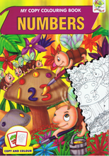 Load image into Gallery viewer, My Copy Colouring Book Numbers