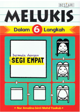 Load image into Gallery viewer, Melukis Dalam 6 Langkah Bermula Dengan Segi Empat