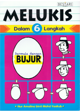 Load image into Gallery viewer, Melukis Dalam 6 Langkah Bermula Dengan Bujur