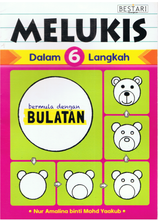 Load image into Gallery viewer, Melukis Dalam 6 Langkah Bermula Dengan Bulatan