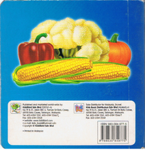 Load image into Gallery viewer, My First Book: Vegetables (6 X 6.05cm)