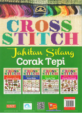 Load image into Gallery viewer, Jahitan Silang Corak Tepi