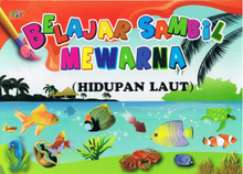 Load image into Gallery viewer, Belajar Sambil Mewarna ( Hidupan Laut )
