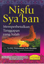 Load image into Gallery viewer, Nisfu Sya'ban (Memperbetulkan Tangapan Yang Salah)