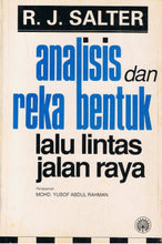 Load image into Gallery viewer, Analisis dan Reka Bentuk Lalu Lintas Jalan Raya