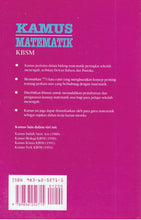 Load image into Gallery viewer, Kamus Matematik KBSM