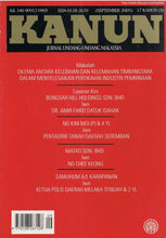 Load image into Gallery viewer, Kanun Jurnal Undang-Undang Malaysia (September 2005) 17 Kanun (3)