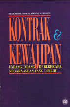 Load image into Gallery viewer, Kontrak &amp; Kewajipan Undang-Undang Di Beberapa Negara ASEAN Yang Terpilih