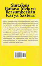 Load image into Gallery viewer, Sintaksis Bahasa Melayu Bersumberkan Karya Sastera