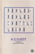 Load image into Gallery viewer, Undang-Undang Kontrak Anson