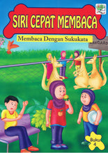 Load image into Gallery viewer, Siri Cepat Membaca: Membaca Dengan Sukukata (Buku 4)
