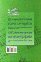 Load image into Gallery viewer, Land Tenure In Peninsular Malaysia; Prospects For Reform