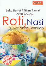 Load image into Gallery viewer, Buku Resepi Pilihan Ramai Anti Gagal Roti,Nasi &amp; Masakan Berkuah