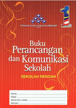 Load image into Gallery viewer, Buku Perancangan dan Komunikasi Sekolah (Sekolah Rendah)